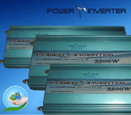 INVERSOR DE VOLTAJE 24VDC/220VAC 3500W PSW